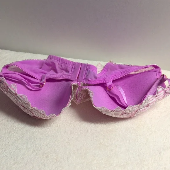 Victoria's Secret Luxe Lingerie Bras Lined Demi Women Intimates Size 34D - Picture 8 of 16
